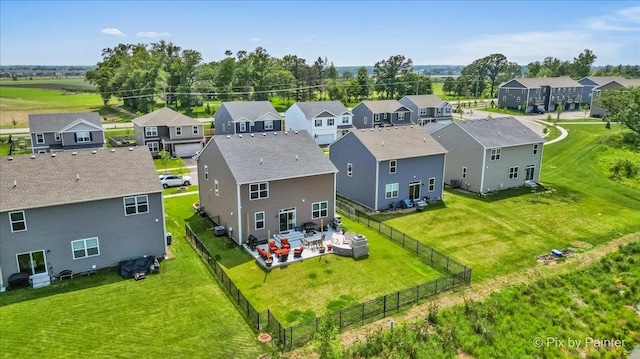 1360 Vineyard Ln, Pingree Grove, IL 60140 - aerial view of residential area