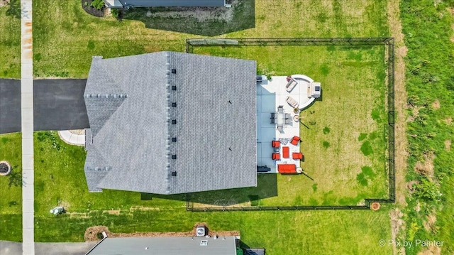 1360 Vineyard Ln, Pingree Grove, IL 60140 - view from above of property