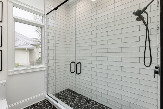 7 Loblolly Ct, Lemont, IL 60439 - full bath featuring a shower stall and toilet