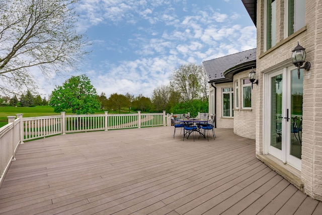 7 Loblolly Ct, Lemont, IL 60439 - deck with outdoor dining area
