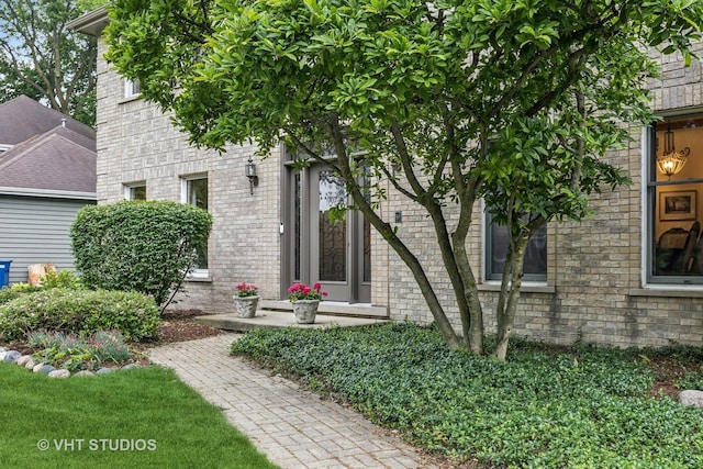 1909 Bridle Ct, Saint Charles, IL 60174 - doorway to property featuring brick siding