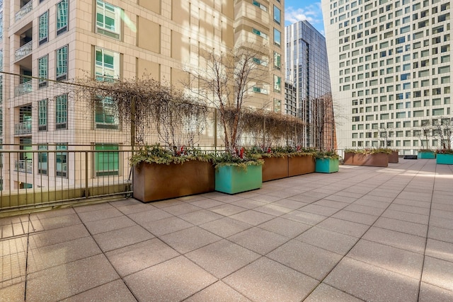 57 E Delaware Pl Unit 2901, Chicago, IL 60611 - view of patio / terrace featuring a city view