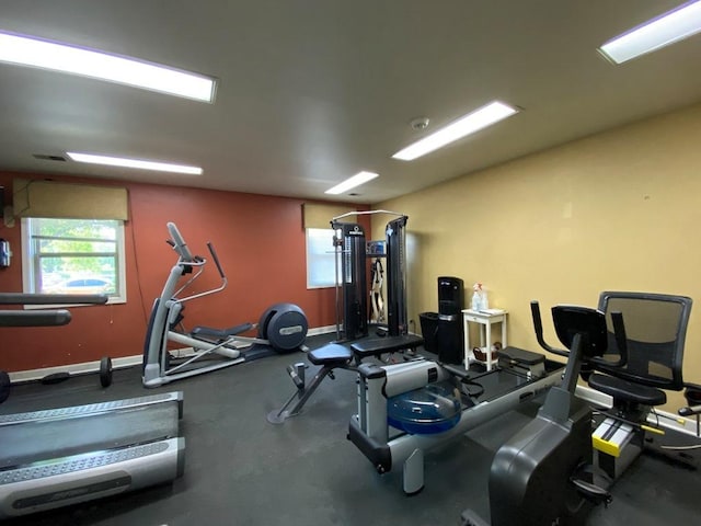 1340 Mcdowell Rd Unit 201, Naperville, IL 60563 - workout area with baseboards