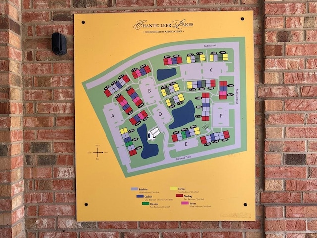 1340 Mcdowell Rd Unit 201, Naperville, IL 60563 - detailed view of brick wall