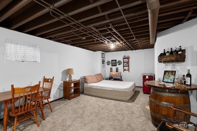 1306 Riverview Dr, Joliet, IL 60431 - bedroom with carpet