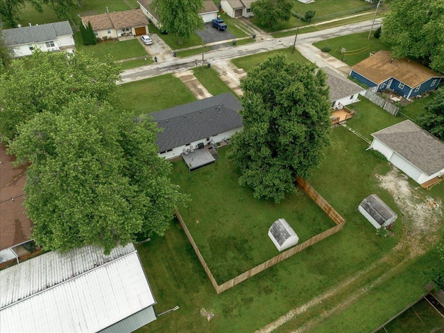 305 E Marshall St, Tolono, IL 61880 - aerial view of residential area