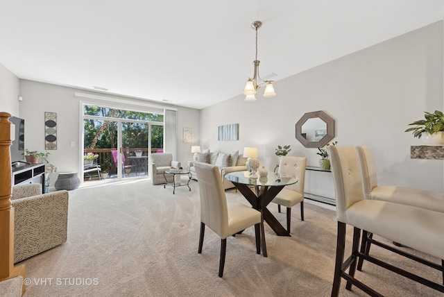 950 Genesee Dr, Naperville, IL 60563 - dining room featuring carpet