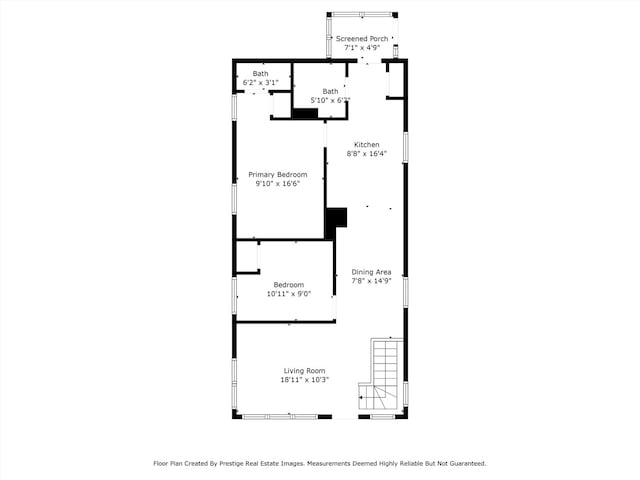 114 Maple St, Mchenry, IL 60051 - view of floor plan / room layout