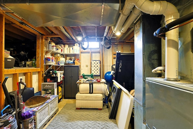 747 Warwick Ct, Carol Stream, IL 60188 - below grade area with heating unit