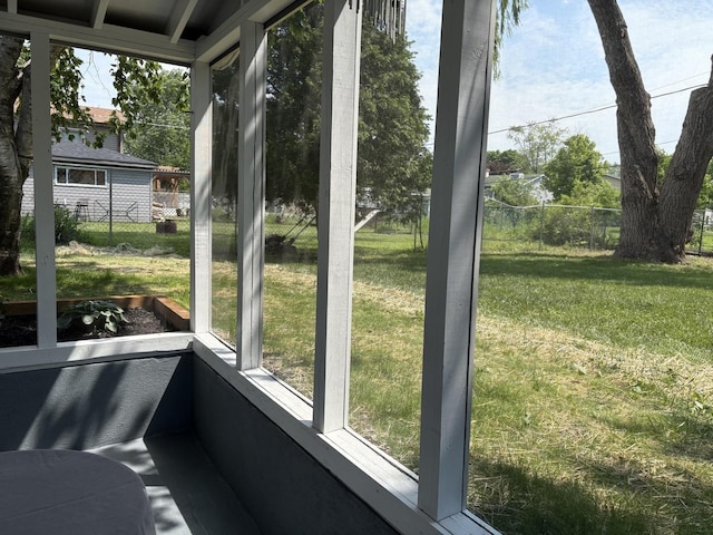 535 N Midlothian Rd, Mundelein, IL 60060 - view of sunroom