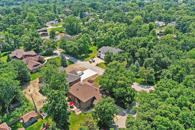 15501 116th Ct, Orland Park, IL 60467 - view of property location featuring nearby suburban area and a heavily wooded area