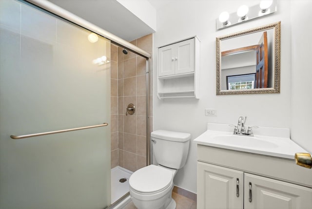 1554 Chickasaw Dr, Naperville, IL 60563 - full bathroom featuring a shower stall and vanity
