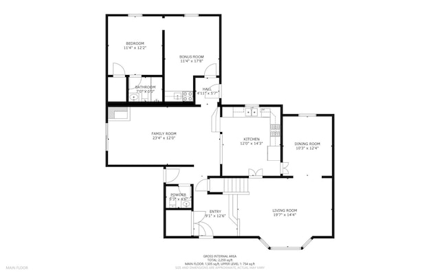 1554 Chickasaw Dr, Naperville, IL 60563 - view of home floor plan
