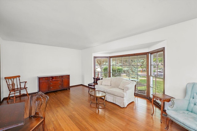 1554 Chickasaw Dr, Naperville, IL 60563 - living area with hardwood / wood-style floors