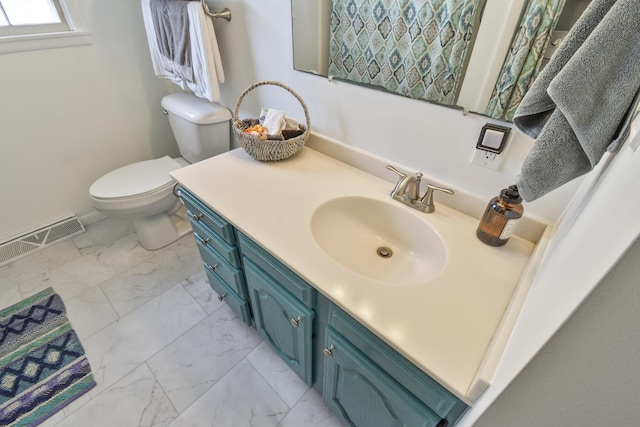 109 E Seminole St, Dwight, IL 60420 - bathroom with marble finish floors and vanity