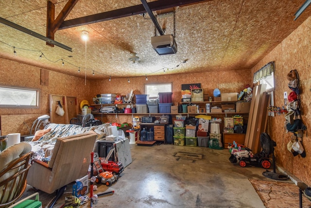 109 E Seminole St, Dwight, IL 60420 - garage featuring a garage door opener