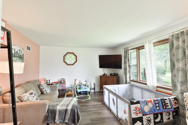 109 E Seminole St, Dwight, IL 60420 - living room with wood finished floors