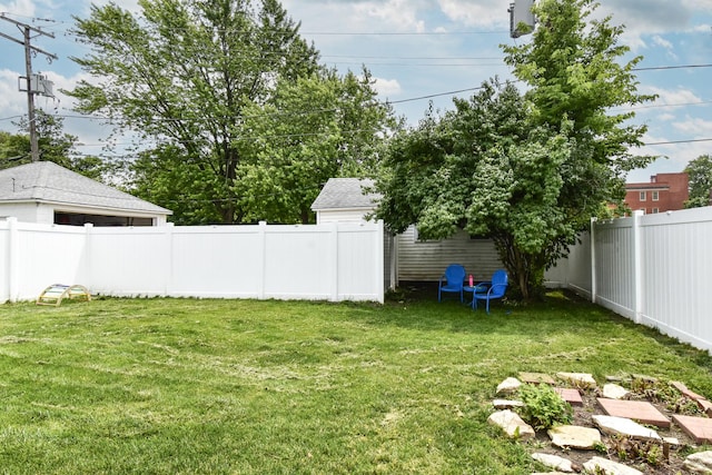 109 E Seminole St, Dwight, IL 60420 - view of fenced backyard