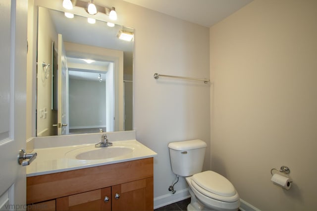 8440 Callie Ave Unit 410, Morton Grove, IL 60053 - bathroom featuring vanity and toilet