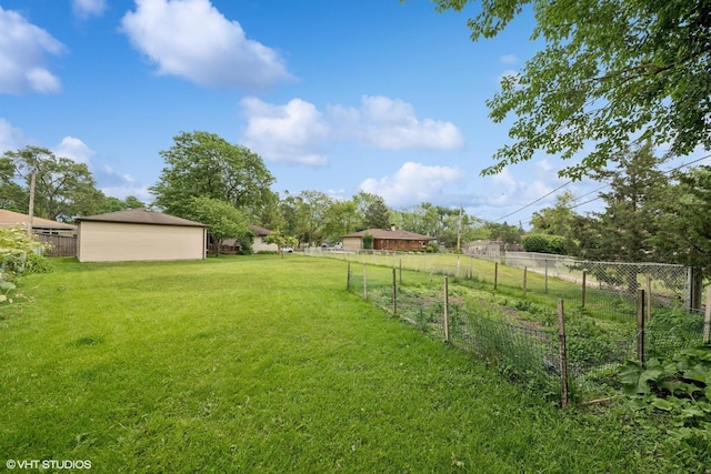 320 Pleasant St, Hoffman Estates, IL 60169 - view of yard featuring a vegetable garden