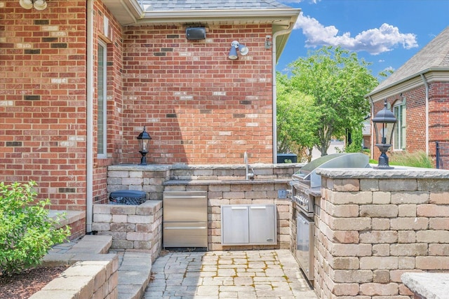 4905 Peifer Ln, Champaign, IL 61822 - view of patio / terrace featuring a sink