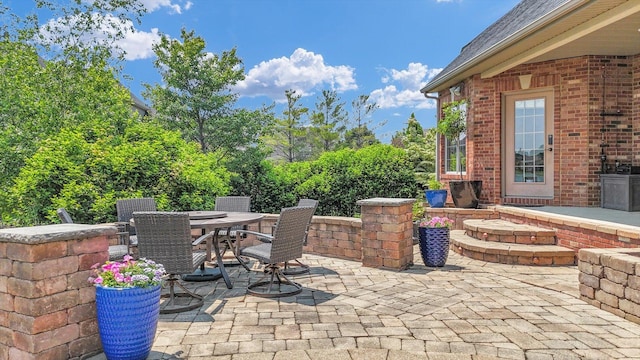 4905 Peifer Ln, Champaign, IL 61822 - view of patio with outdoor dining area