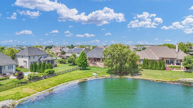 4905 Peifer Ln, Champaign, IL 61822 - water view with nearby suburban area