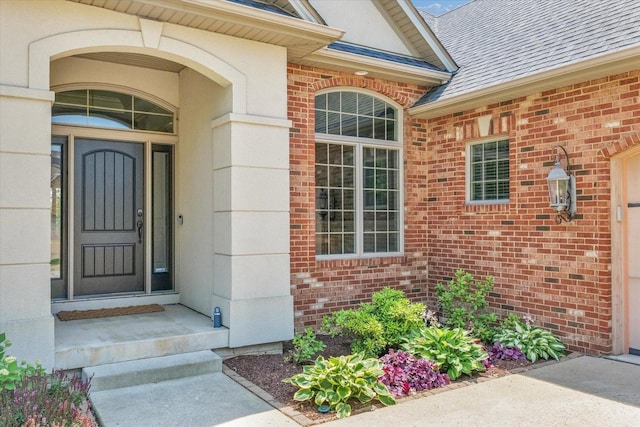 4905 Peifer Ln, Champaign, IL 61822 - entrance to property with brick siding and roof with shingles