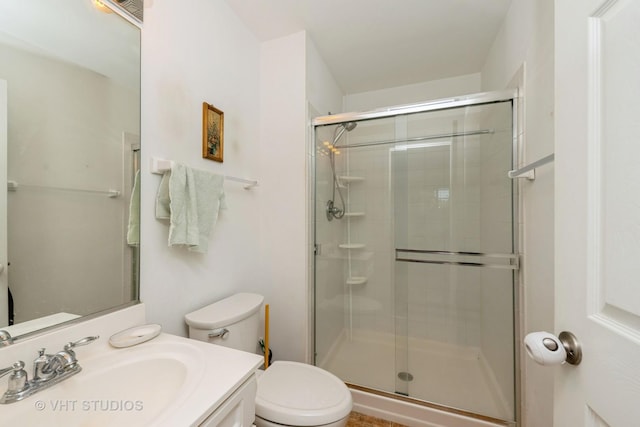 601 Cary Woods Cir Unit 601, Cary, IL 60013 - bathroom featuring a shower stall and vanity