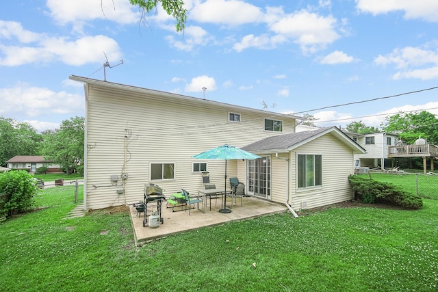 816 Blackhawk Dr, University Park, IL 60484 - rear view of property featuring a patio area