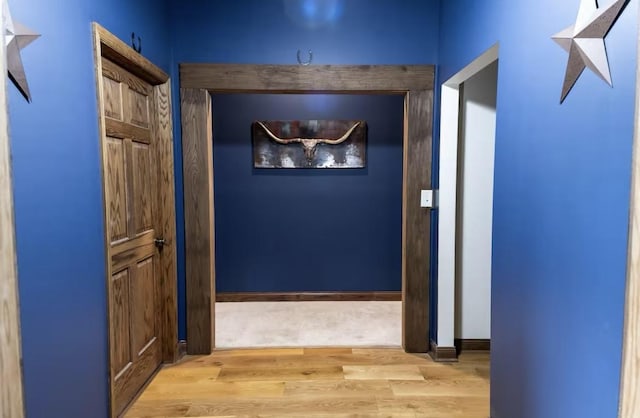 9439 Corneils Rd, Bristol, IL 60512 - corridor with wood finished floors