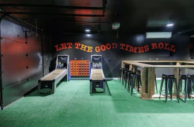9439 Corneils Rd, Bristol, IL 60512 - game room with carpet floors