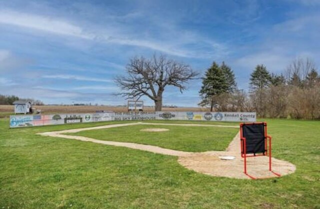 9439 Corneils Rd, Bristol, IL 60512 - surrounding community featuring a lawn and a water view