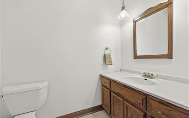 9439 Corneils Rd, Bristol, IL 60512 - bathroom with vanity and toilet