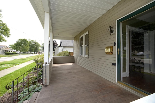1107 W Lafayette St, Ottawa, IL 61350 - view of wooden porch