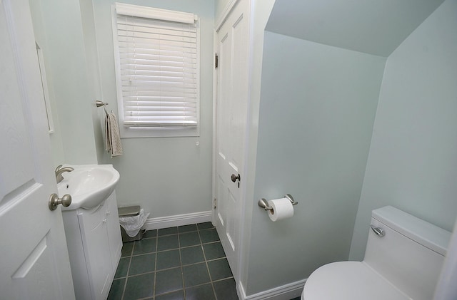 1107 W Lafayette St, Ottawa, IL 61350 - bathroom with vanity and tile patterned flooring