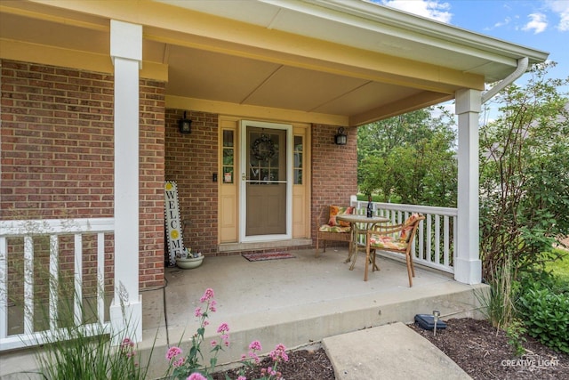 16260 W Mohawk Ct, Lockport, IL 60441 - entrance to property featuring a porch and brick siding