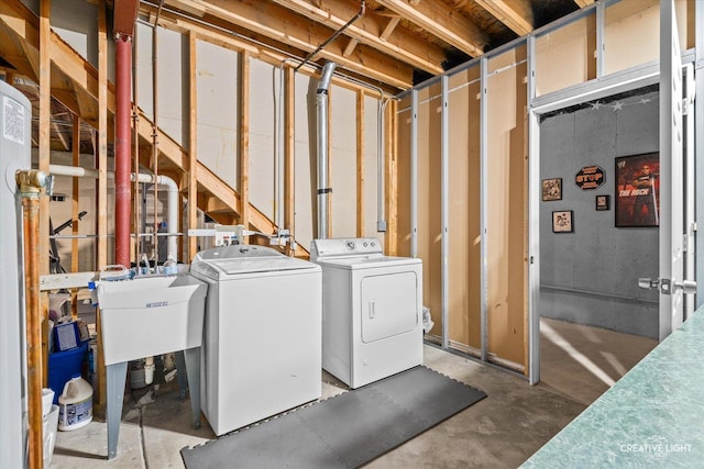 16260 W Mohawk Ct, Lockport, IL 60441 - laundry room with separate washer and dryer
