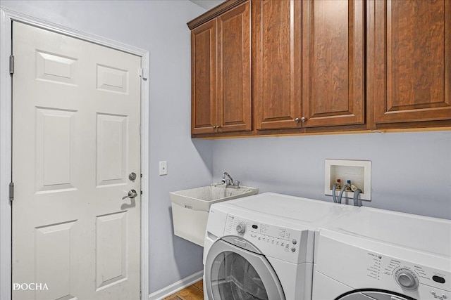 13311 Morning Mist Pl, Plainfield, IL 60585 - washroom with cabinet space and washer and dryer