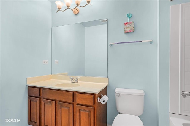 13311 Morning Mist Pl, Plainfield, IL 60585 - bathroom with vanity and toilet