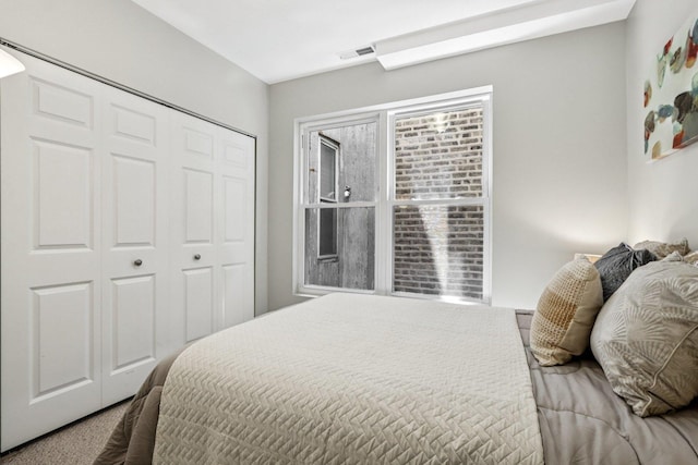 3522 N Fremont St Unit 2, Chicago, IL 60657 - bedroom featuring a closet and carpet floors
