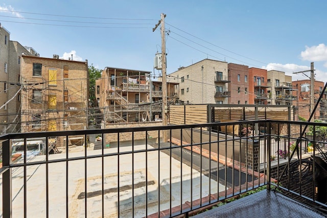 3522 N Fremont St Unit 2, Chicago, IL 60657 - view of balcony