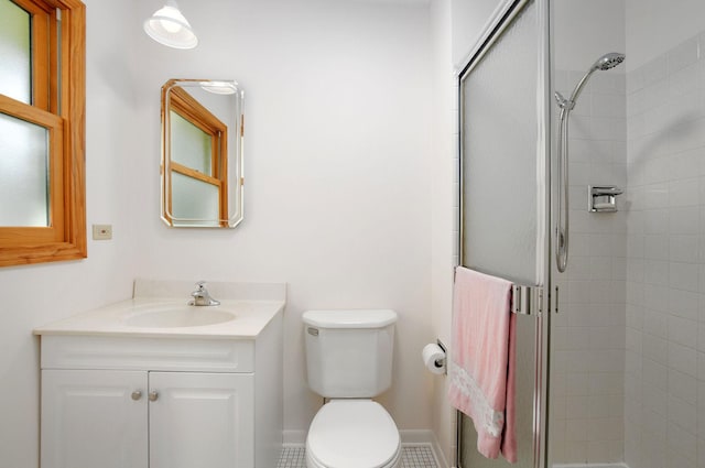 2811 N Harvard Ave, Arlington Heights, IL 60004 - bathroom with a shower stall and vanity