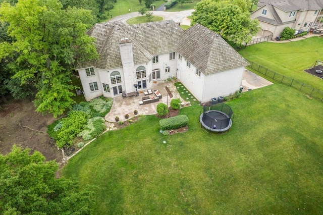 14695 Fox Hollow Ln, Lemont, IL 60439 - aerial view of property and surrounding area