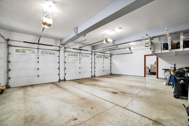 14695 Fox Hollow Ln, Lemont, IL 60439 - garage with a garage door opener
