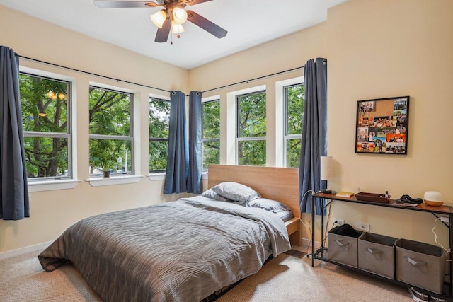 1159 N Hudson St Unit 1-101, Chicago, IL 60610 - bedroom featuring carpet flooring and a ceiling fan