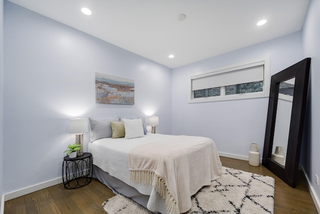 927 N Damen Ave Unit 2, Chicago, IL 60622 - bedroom featuring wood finished floors and recessed lighting