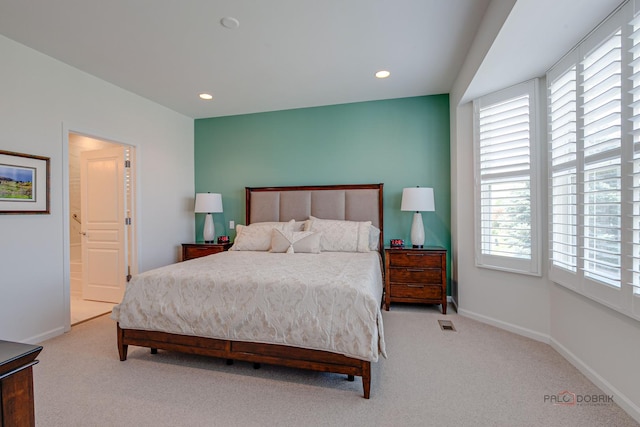 3181 Rockwell Cir, Mundelein, IL 60060 - carpeted bedroom featuring multiple windows and recessed lighting