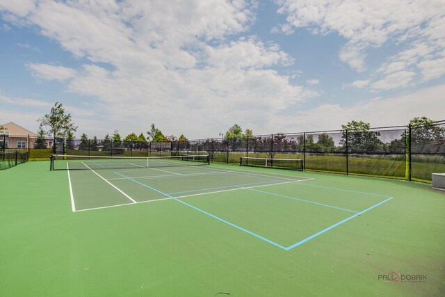 3181 Rockwell Cir, Mundelein, IL 60060 - view of tennis court with community basketball court