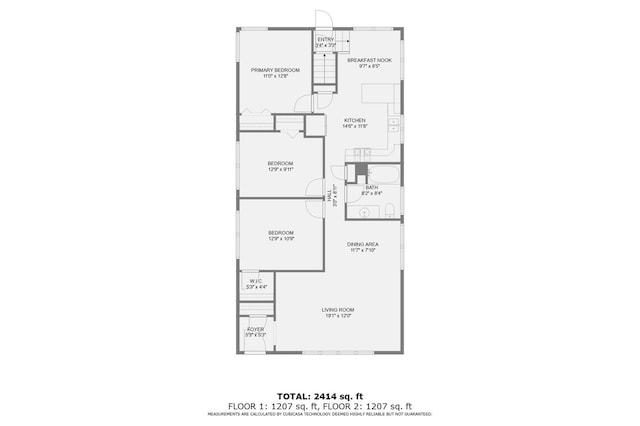 4453 N Canfield Ave, Norridge, IL 60706 - view of property floor plan